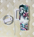 Forget the Past 40 oz Insulated Tumbler with handle